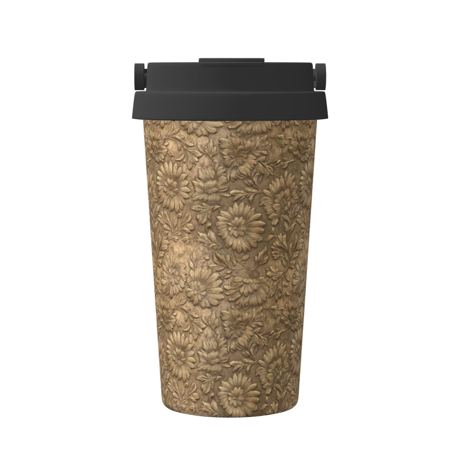 Taza de café aislada que mantiene tus bebidas frías o calientes
