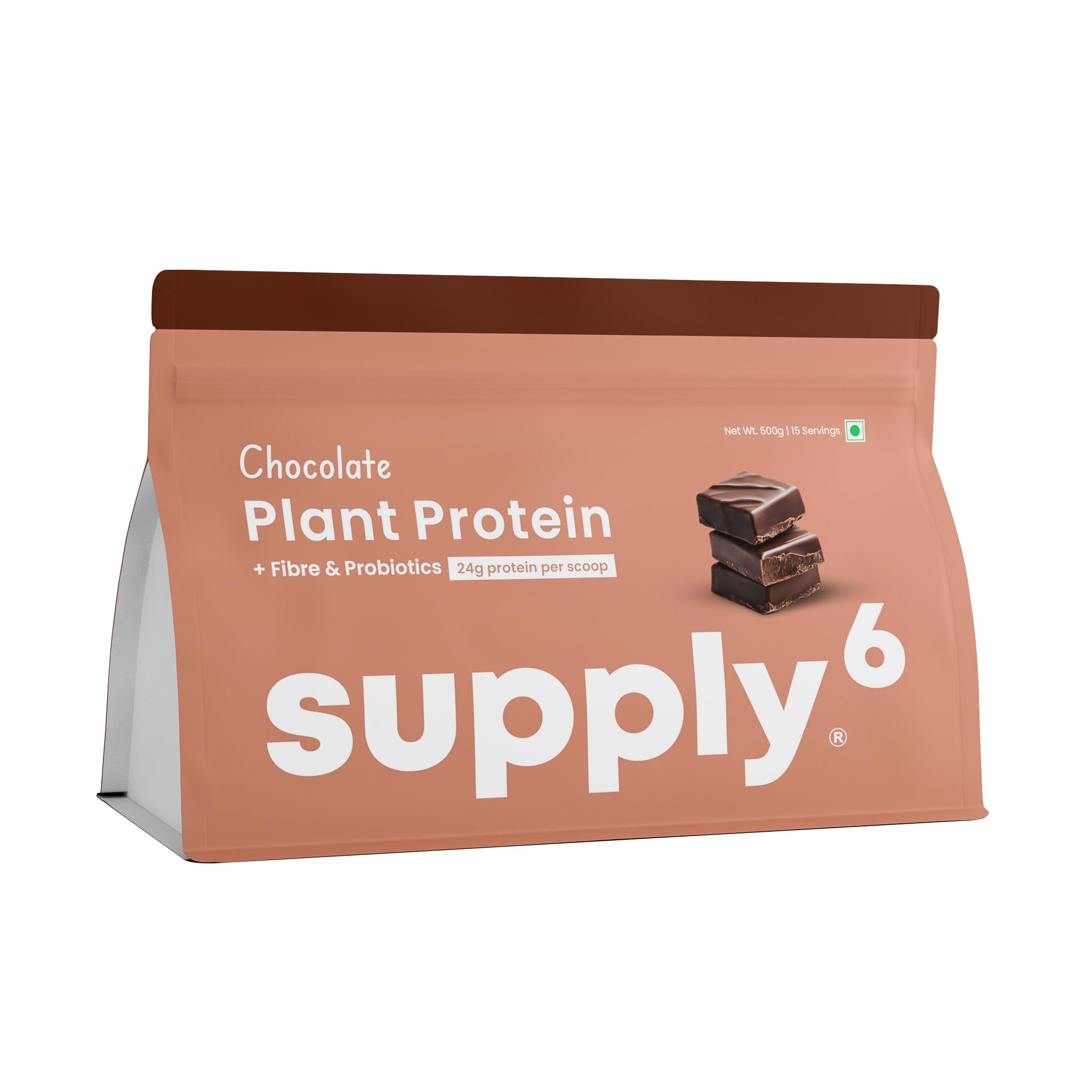 Supply6 Plant Protein | 24g Vegan Protein with Probiotics & Fibre | Complete Amino Acids | Gut-Friendly, Zero Sugar, No Chalkiness | Delicious Taste (1000g, Vanilla) — Amazon image 12