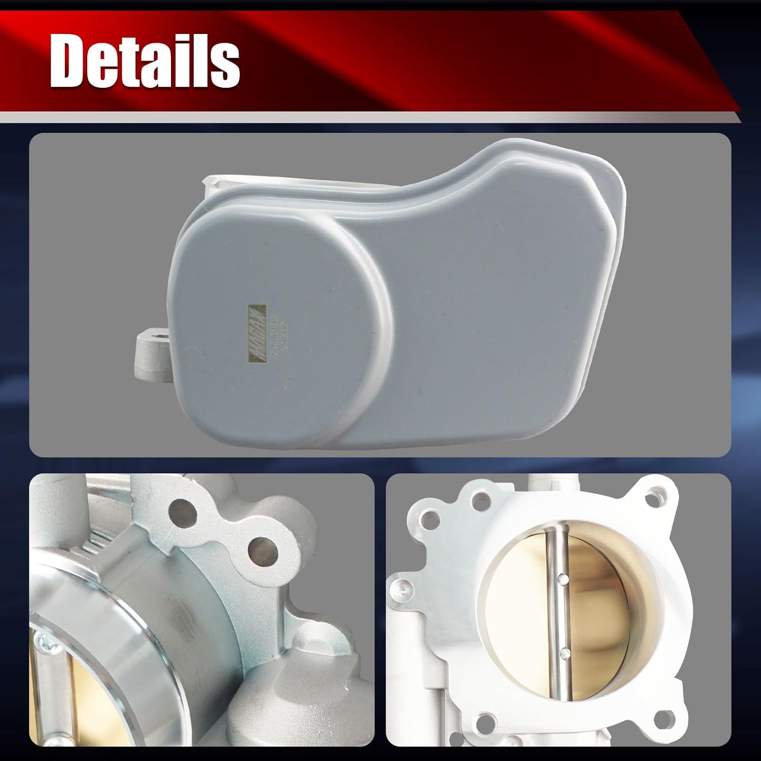 Electronic Throttle Body Assembly 12580195 Compatible with Chevrolet Cobalt HHR 2006-2007 Pontiac G5 G6 Pursuit Solstice Saturn Ion Sky Vue 2.4L L4 Replaces S20186 977-793 67-3005 TB1160