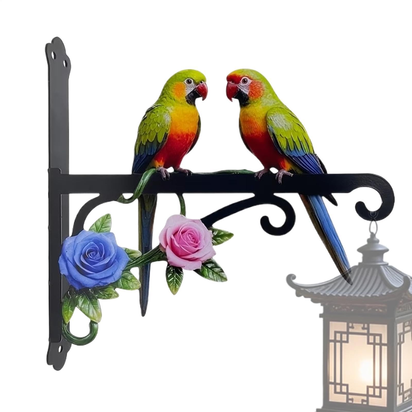 Generico Hanging Plant Holder, Decorative Rustproof Metal - Hooks for Flower Baskets | Garden Patio Outdoor Patio Bird Feeder Flower Baskets Wind Bell