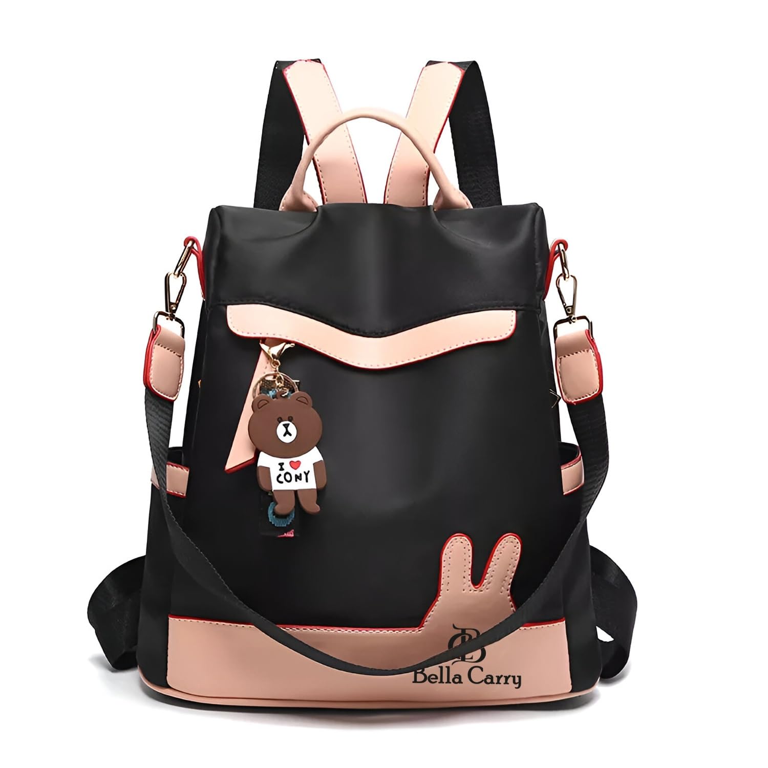 Backpack Purse for Women Oxford Cloth Travel Daypack Zipper Bags for Ladies Girls,Ethnic Style Waterproof Oxford Backpack-image-43
