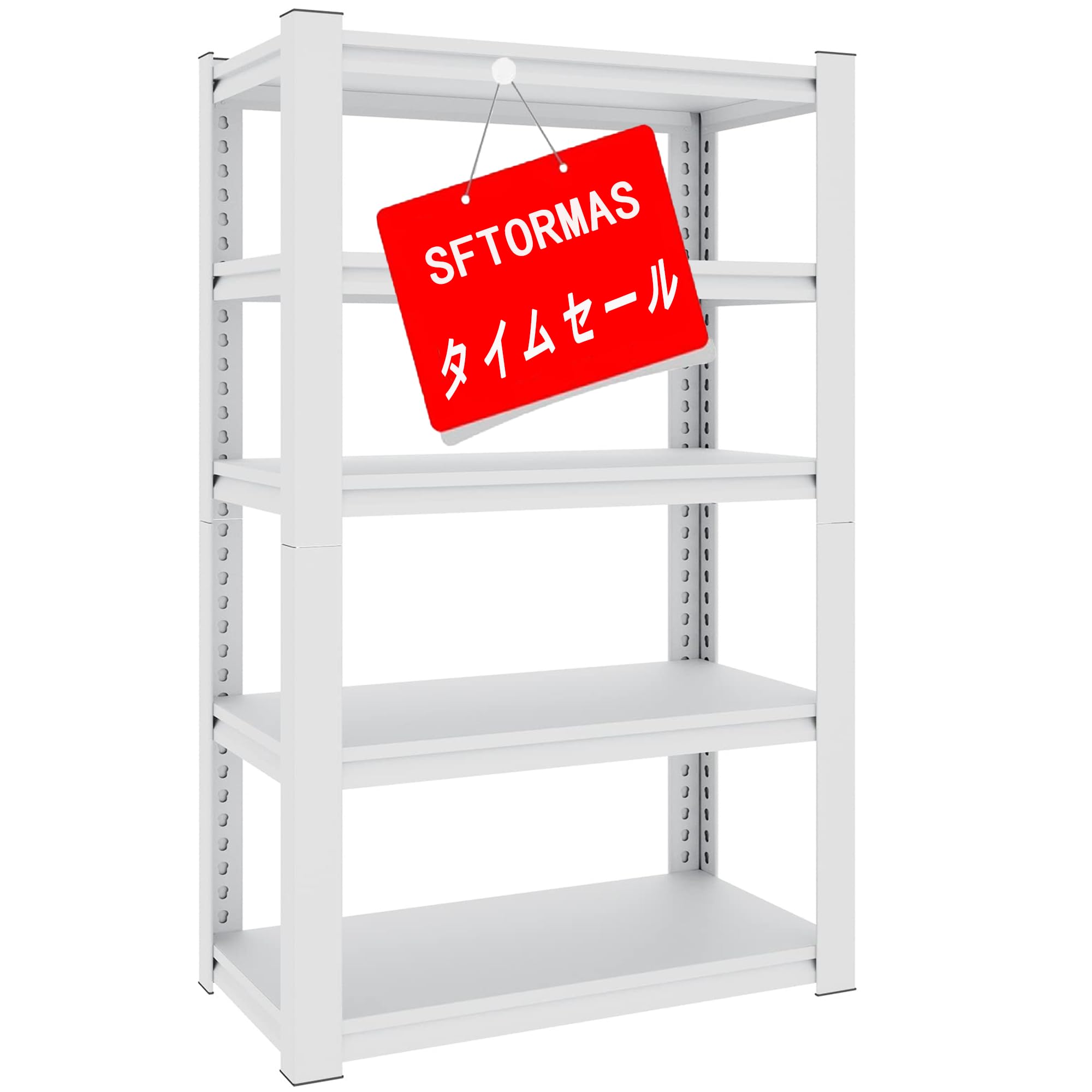 新品‼︎収納棚(80*40*160cm) 高耐重 Amazon｜スチールラック メタルラック 5段 幅80 奥行40 高さ160