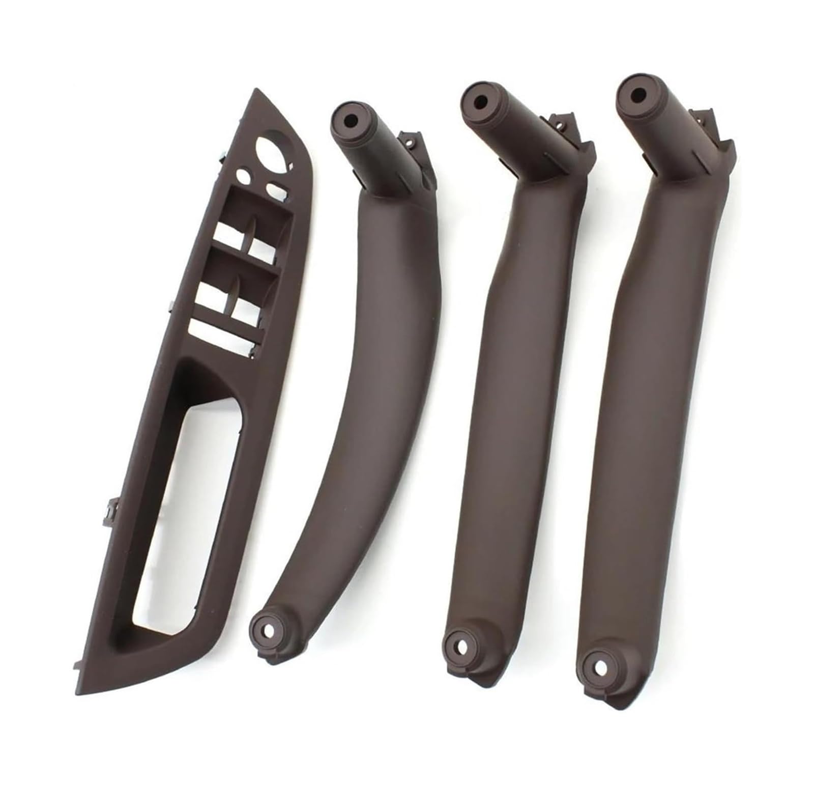 FANGZIQF Inner Door Pull Handles LHD RHD Inteior Door Pull Handle Kit for X5 for X6 E70 E71 2007-2013 4PCS Set(Moka,LHD)