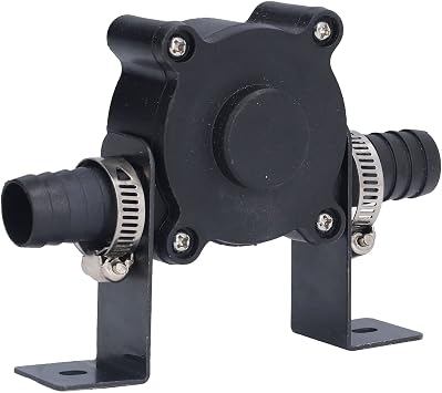 Hand Drill, DC Centrifugal Mini Self Priming Drill Pump Electric Circulating Pump Hand Well Pump Water Transfer Pump for Rain Barrel, Pool, Garden
