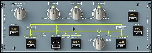 Miniatura 4 de Airbus A320neo - Póster para pared, cabina de avión, cabina de avión, instrumentos de alto detalle, controles de avión, póster fotográfico para