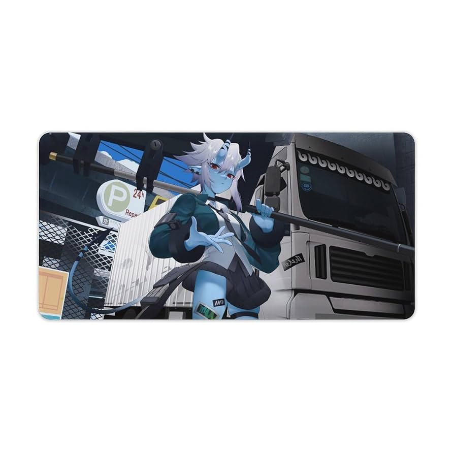 Amazon.co.jp：ゼンレスゾーンゼロ ZZZ 青肌 鬼 蒼角マウス