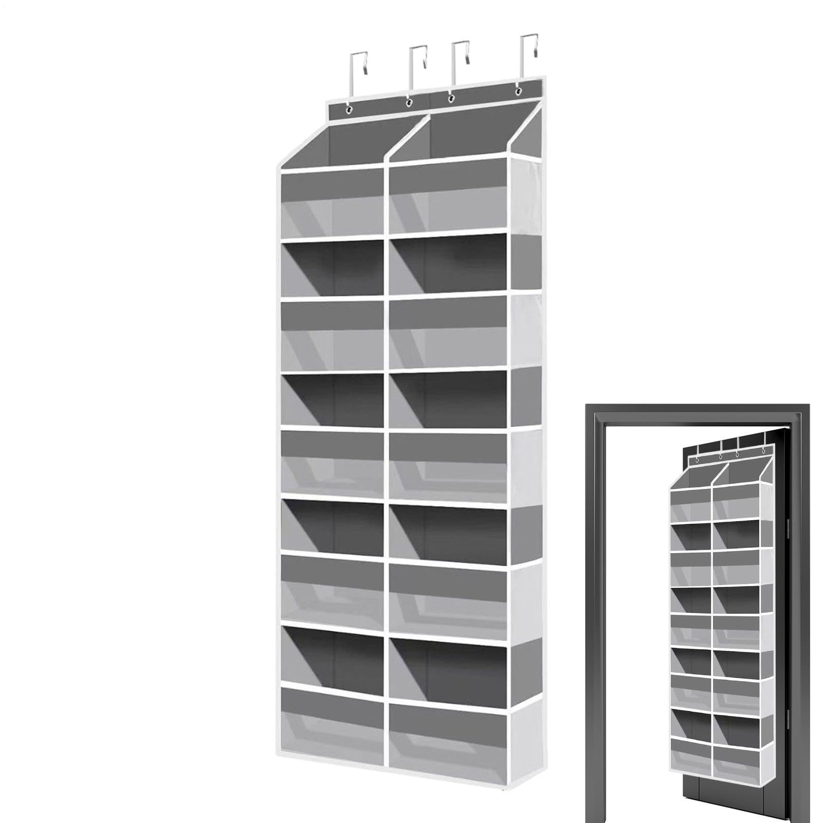 Générique Porta Organizzatore Senza Foratura Cestino Rack in Tessuto