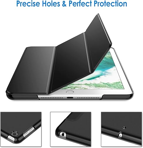Vista 74 de JETech Funda para iPad (9.7 pulgadas, modelo 2018/2017, 6ª/5ª generación), Smart Cover Auto Wake/Sleep (verde azulado)