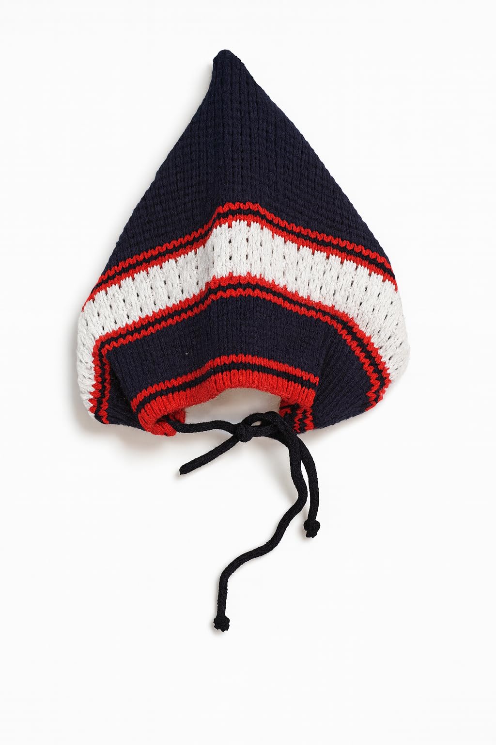 little PANDA Baby Sweater for Baby Boys & Baby Girls Woollen Full Sleeves, V Neck Sweater Top, Bottom, Cap & Booties Set (in, Age, 6 Months, 9 Months, Regular, Navy-Blue) 1