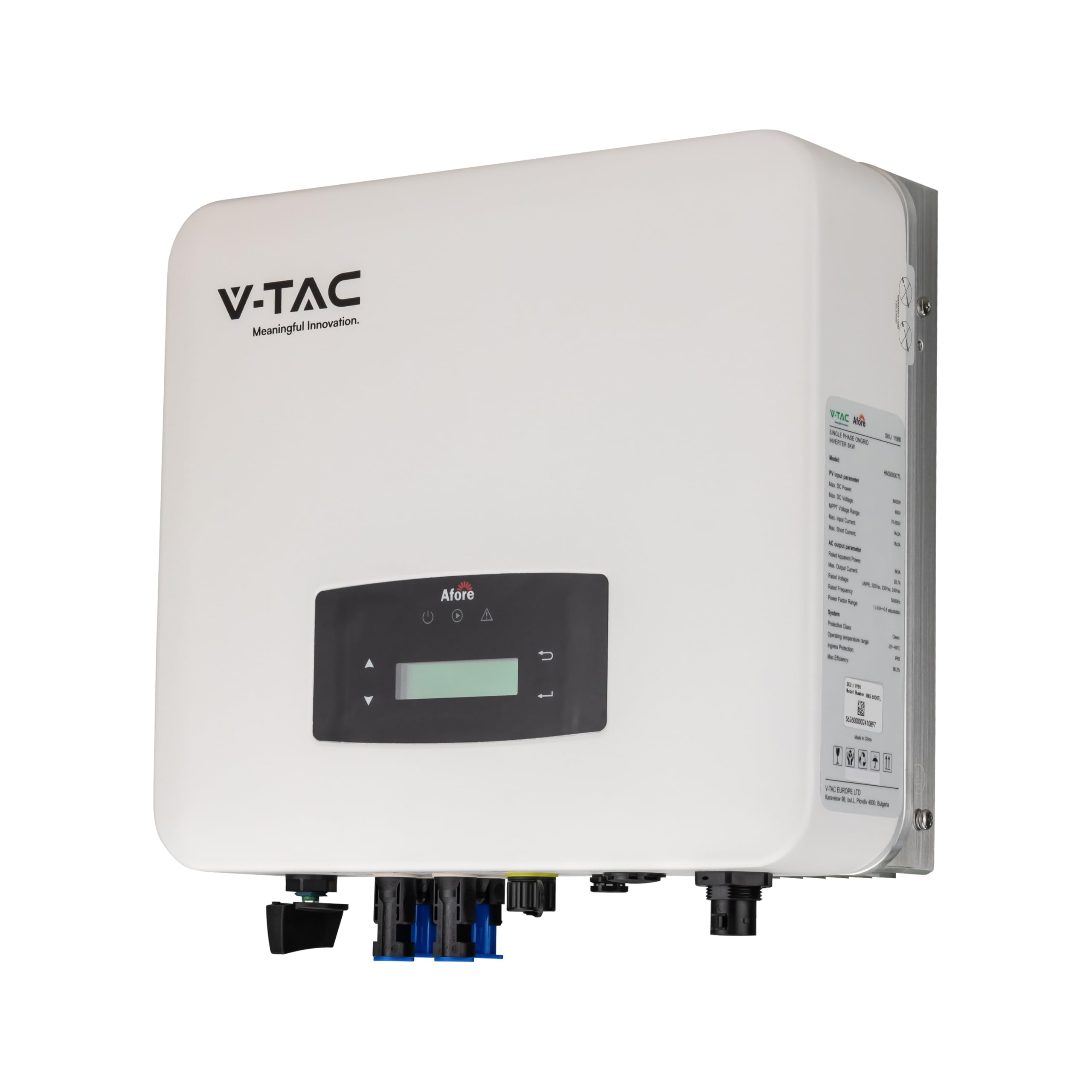 Onduleur Solaire monophasé 6 KW IP65 Numéro de modèle : HNS6000TL