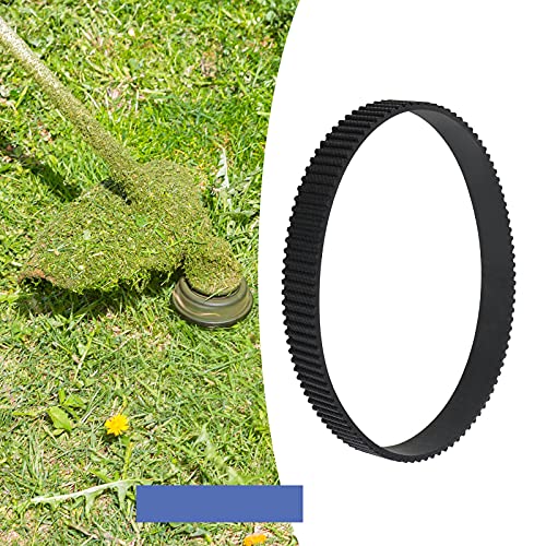 The Lord of the Tools 2x Mower Drive Belt Rubber Black 3mm Pitch 13mm Width 103 Toothed 309mm Circumference Closed Loop Timing Belt Compatible with MacAllister MGTP1000 Lawnmower - Image 2