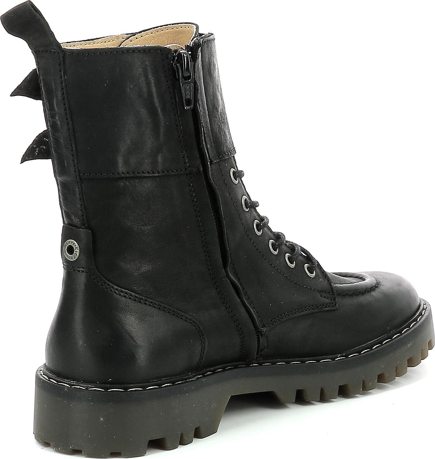 Kickers Deckranger Stiefelletten/Boots Damen Weiss Boots Shoes