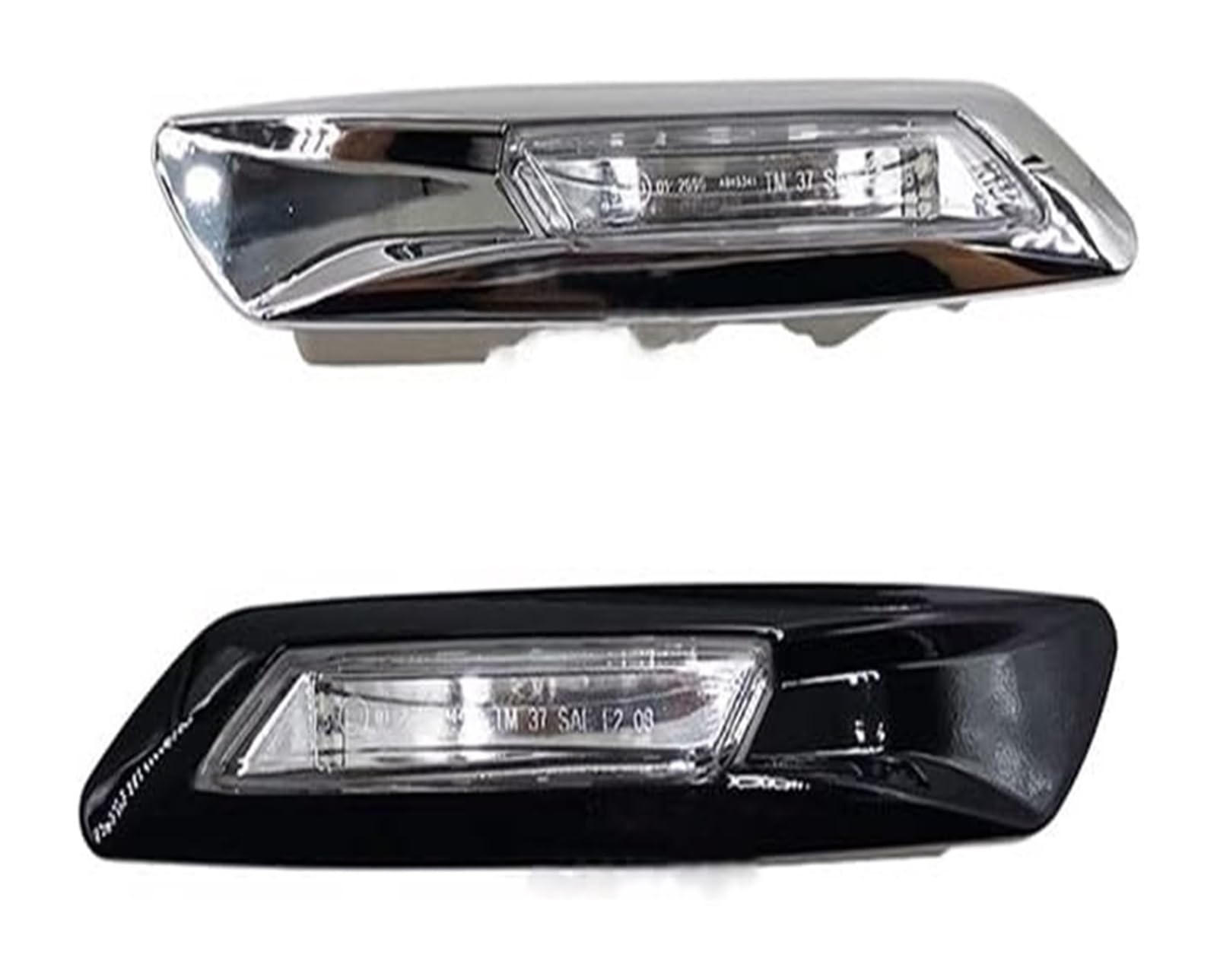 Intermitentes Automóviles Para Serie 5 F10 F11 F18 2011 2012 2013 1 Par Luces Placa Esquina Marcador Lateral Montaje Izquierdo Y Derecho 63137154167(blanco,1pair)