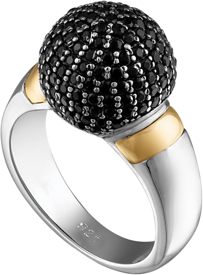 Handcrafted Turquoise Ring Stone Plated 18K Gold Ring For Women, 925 Sterling Silver Rings for Elegant Occasions