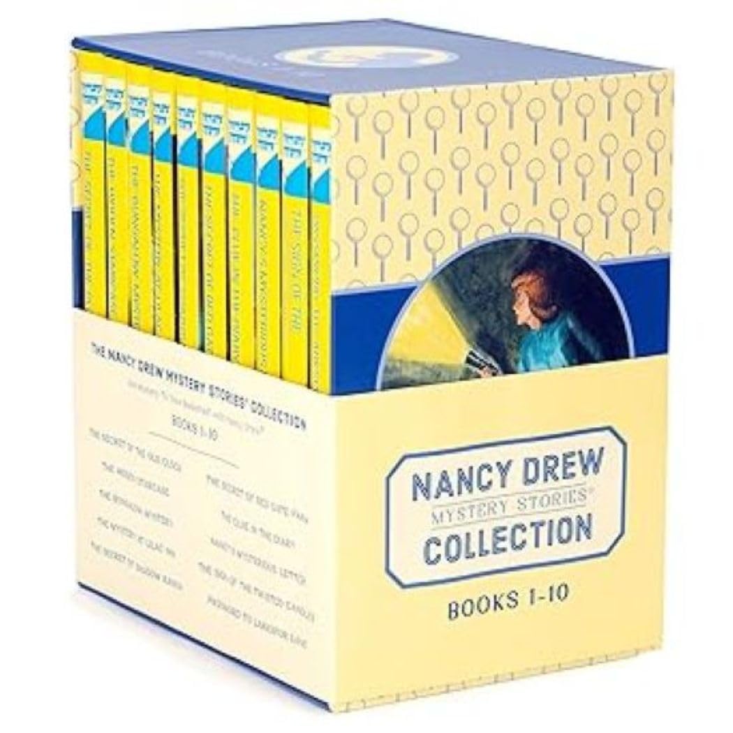 Nancy Drew Books 1-10 Box Set The Nancy Drew Mystery Stories Collection