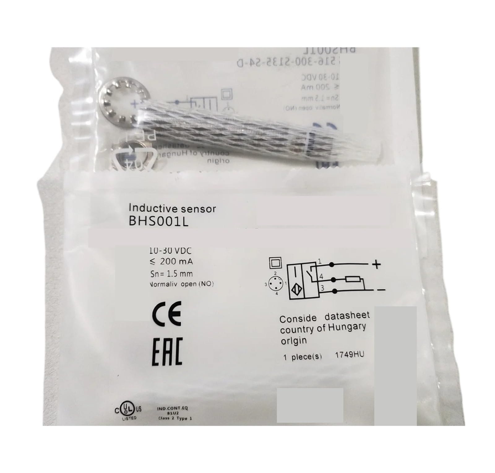 Capteur de pression 516-300-S135-S4-D 001L interrupteur de proximité