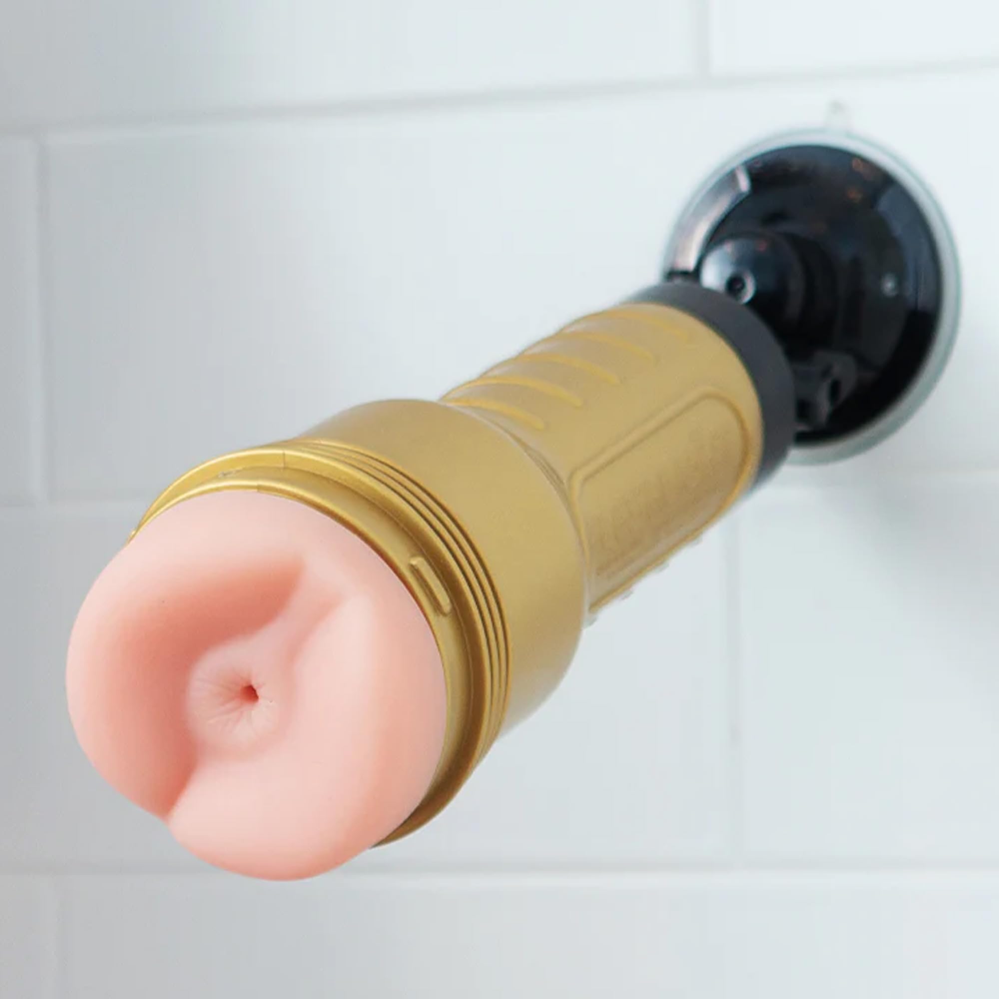 Fleshlight - Shower Mount - Soporte para Ducha - Juguetes Sexuales – Experiencia Manos Libres – Base de Ventosa Resistente - Para Superficies Planas – Ajustable para Ángulo Perfecto