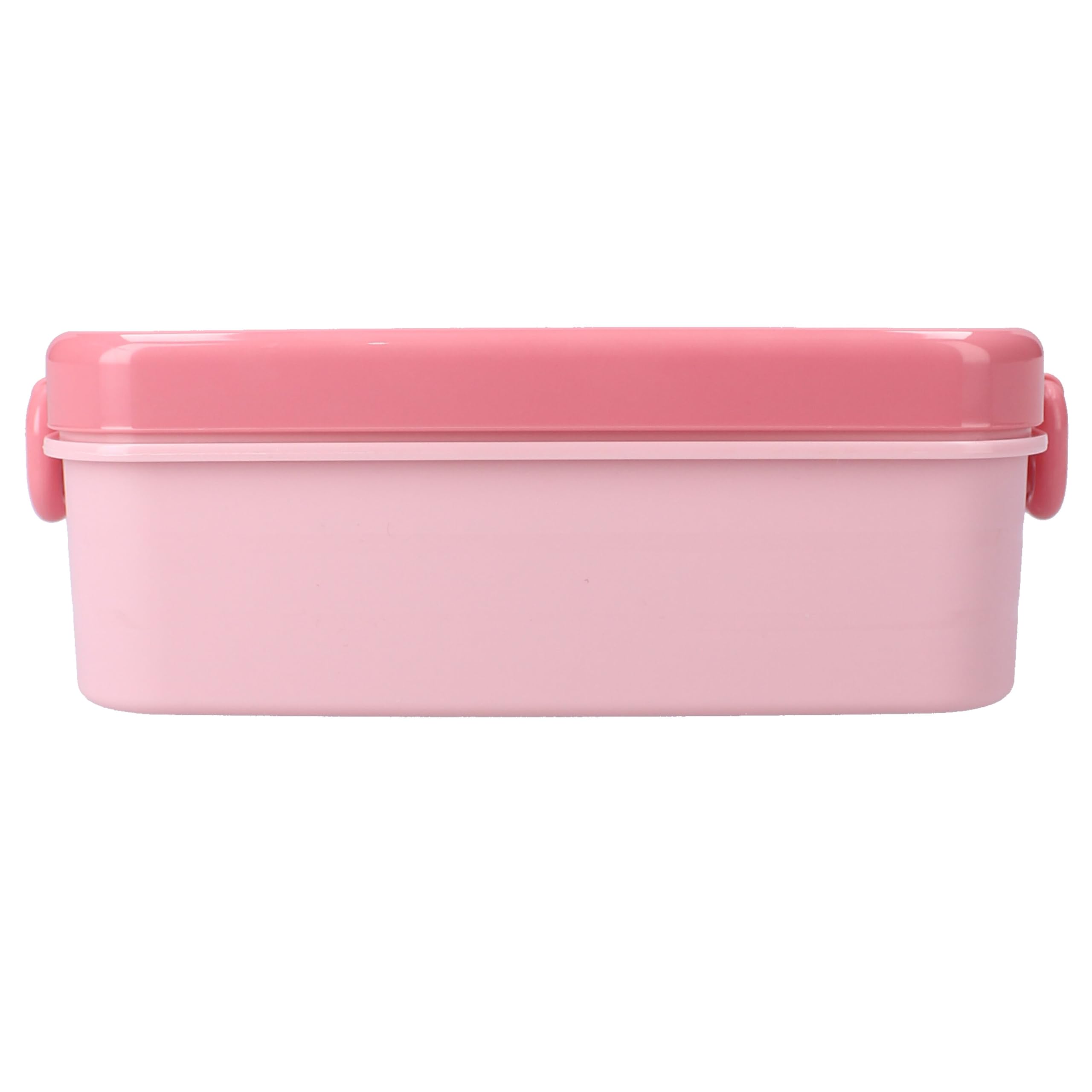 Vadobag STITCH Plastic lunch box with lid - dimensions 16x13x5 cm DISNEY Original Lilo and Stitch, Rosa - Image 3