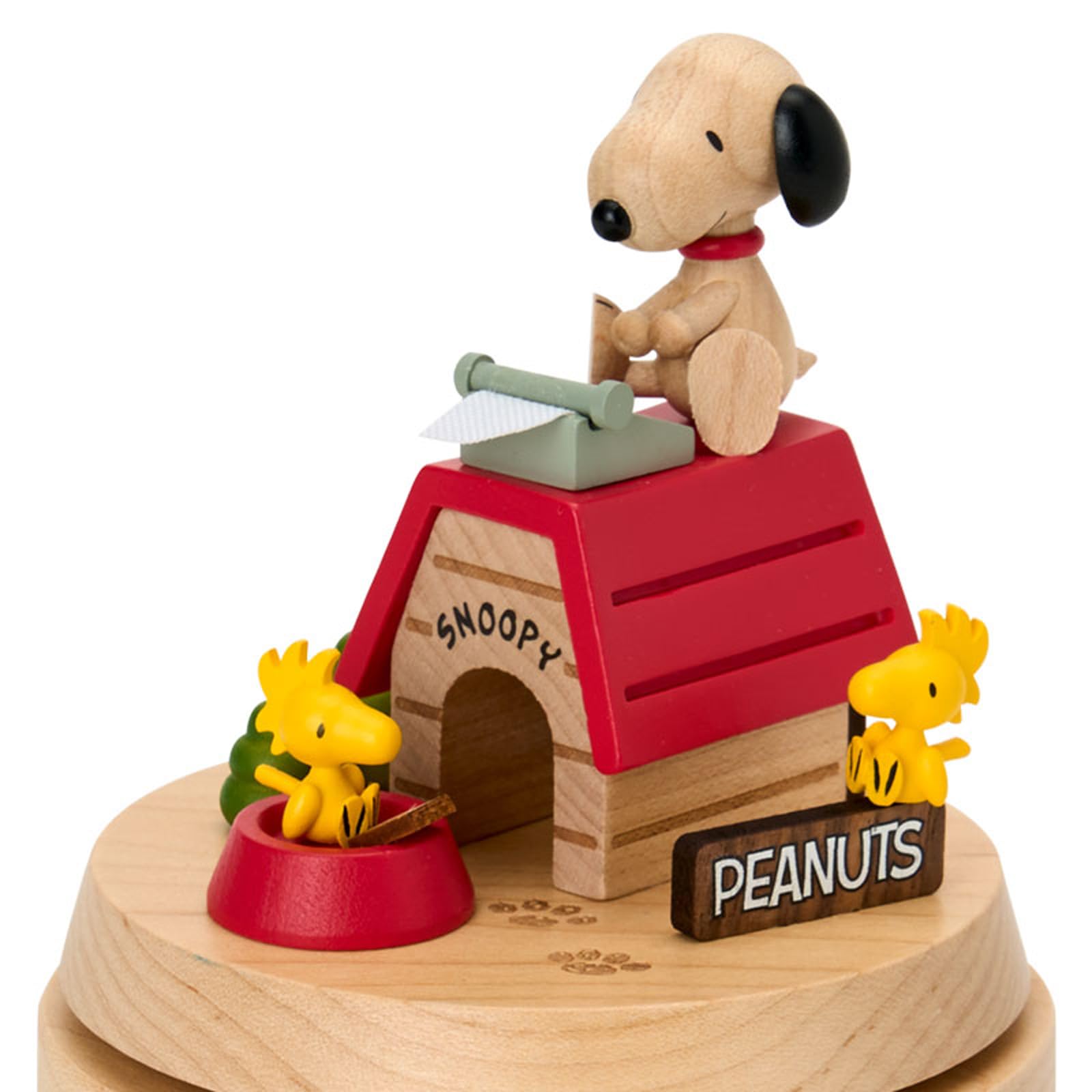 Amazon | サンリオ(SANRIO) 木製オルゴール 犬小屋 スヌーピー 
