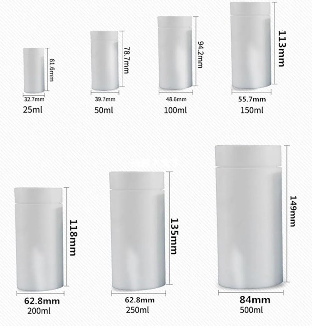 Reaktorkesselgefäß 5-500 ml PTFE-Kammer for Autoklaven mit hydrothermaler Synthese, Reaktorkessel-Auskleidungsgefäß(100ml)