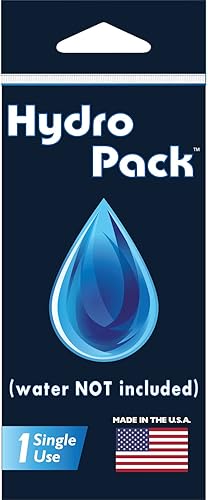 Hydro Pack Kit de repuesto portátil de electrolitos de un solo uso con polvo de electrolitos, pastillas de electrolitos, toalla comprimida, bálsamo