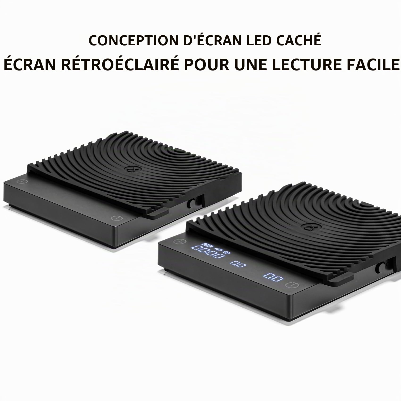 TIMEMORE Mini balance à café de base, balance à expresso électronique multifonction, balance numérique avec minuterie, ultra fine et légère, mini balance de cuisine numérique pour la pâtisserie, la