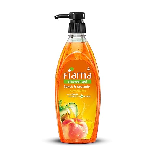 Fiama Shower Gel Peach & Avocado, Body Wash With Skin Conditioners For Soft Moisturised Skin, 500ml Pump at Rs. 250