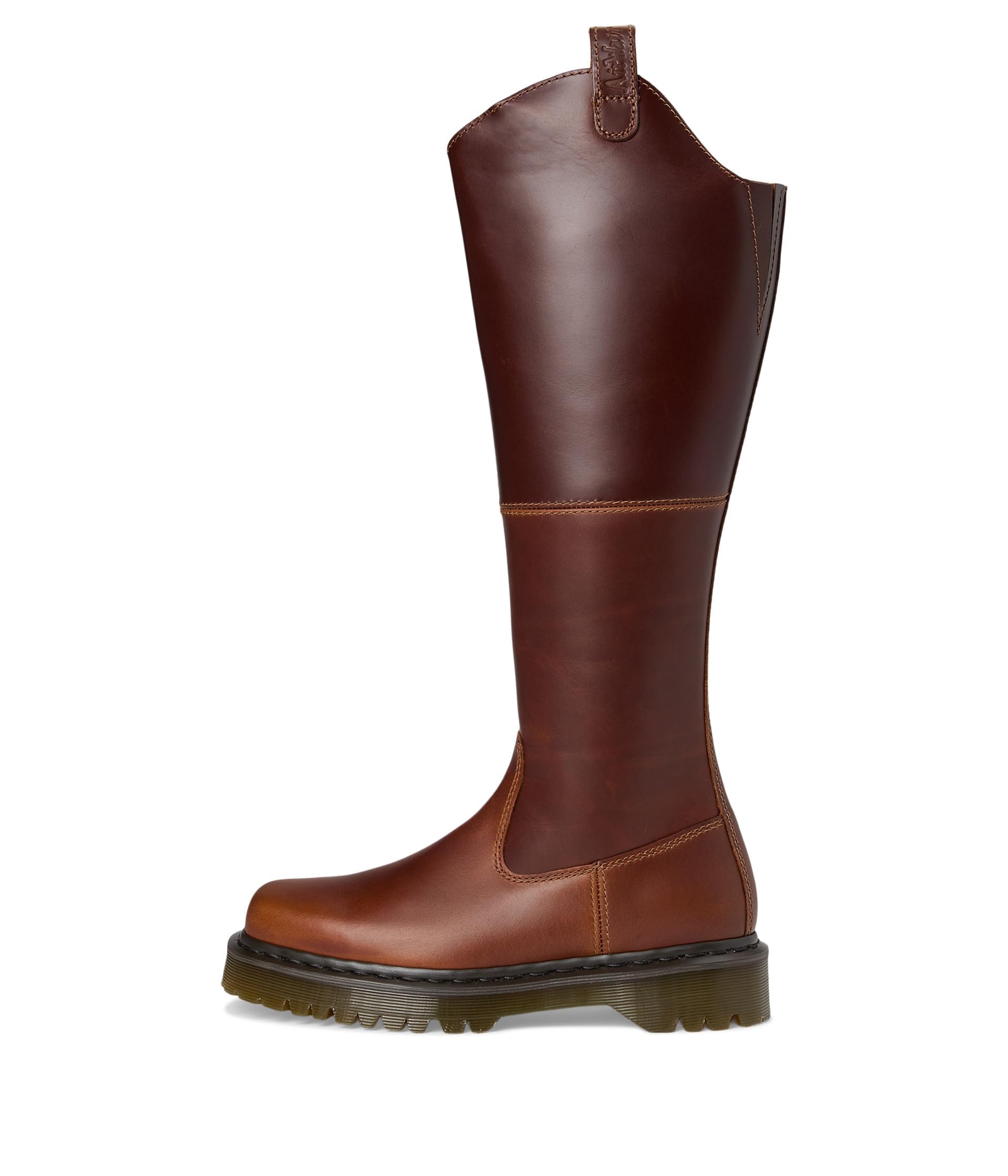 Dr. Martens Amaayah Hi Leather Bex Riding Boots Stivali ad altezza ginocchioDonna