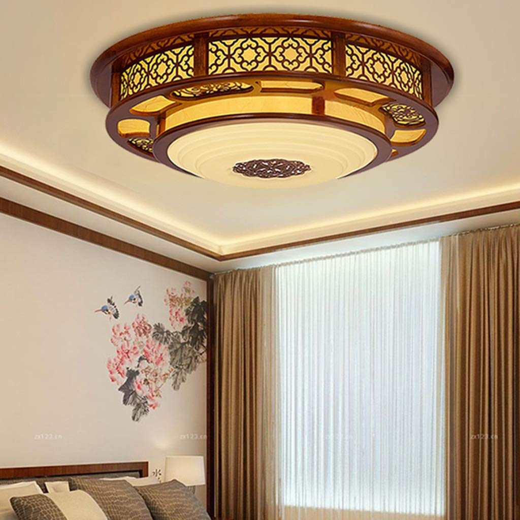 Lampa Room Salon Antique Hotel Hall Lampy sypialni w stylu chińskim(Stepless dimming,100cm)