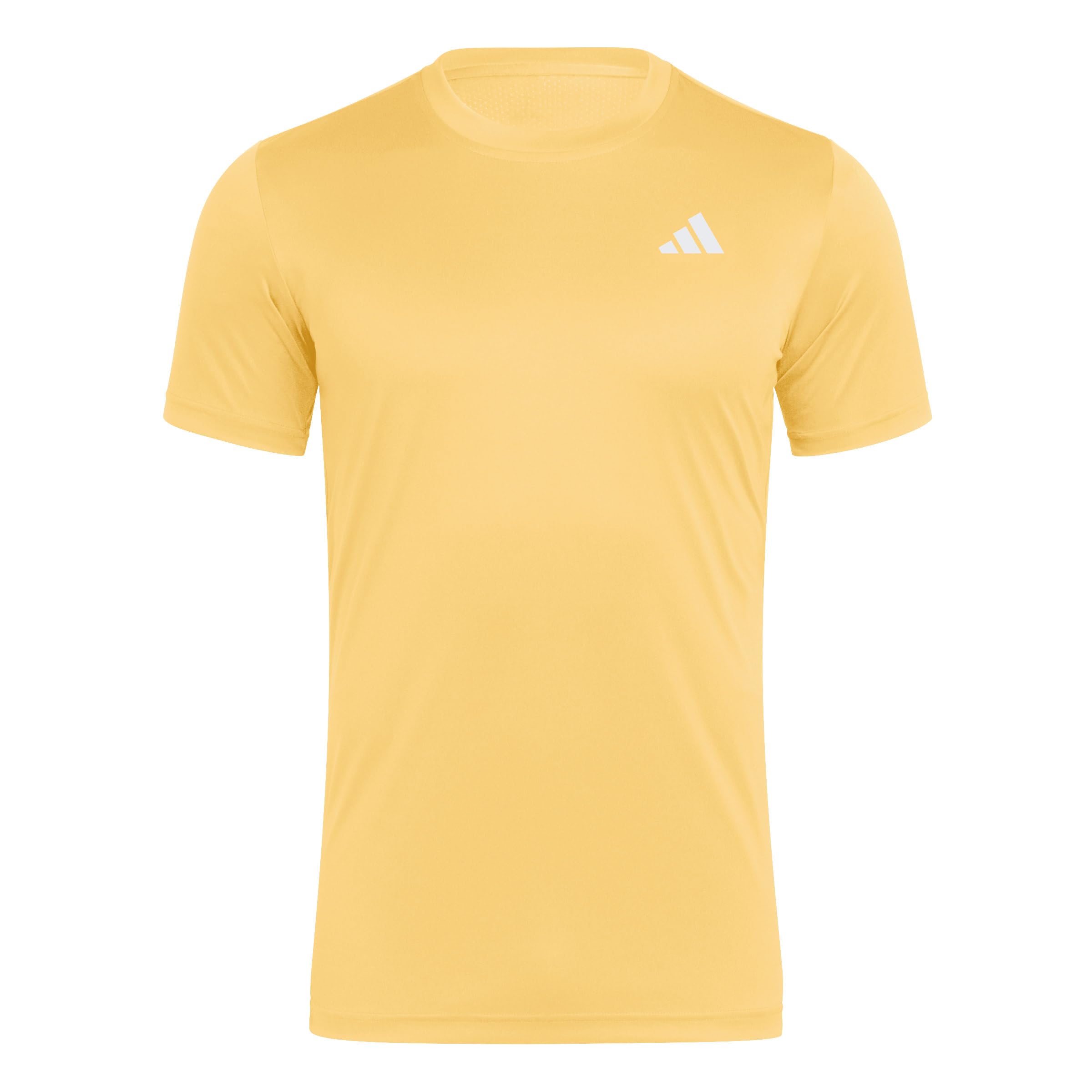 adidas Men's Club Tennis Climacool T-Shirt, Lucid Tangerine, XXL