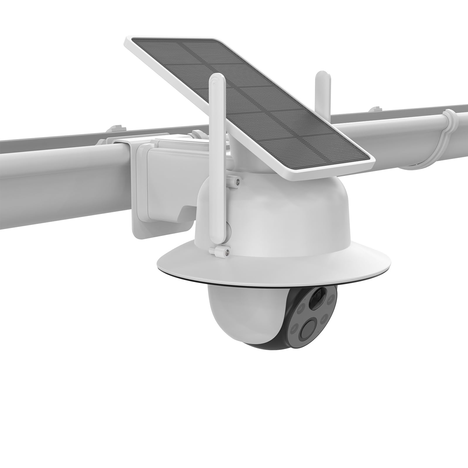 TIUIHU Gutter Mount with Camera Rain Cover for AOSU 2K/3MP WiFi Security Camera Outdoor Wireless (C9C2CA11) (C9C3CA11)