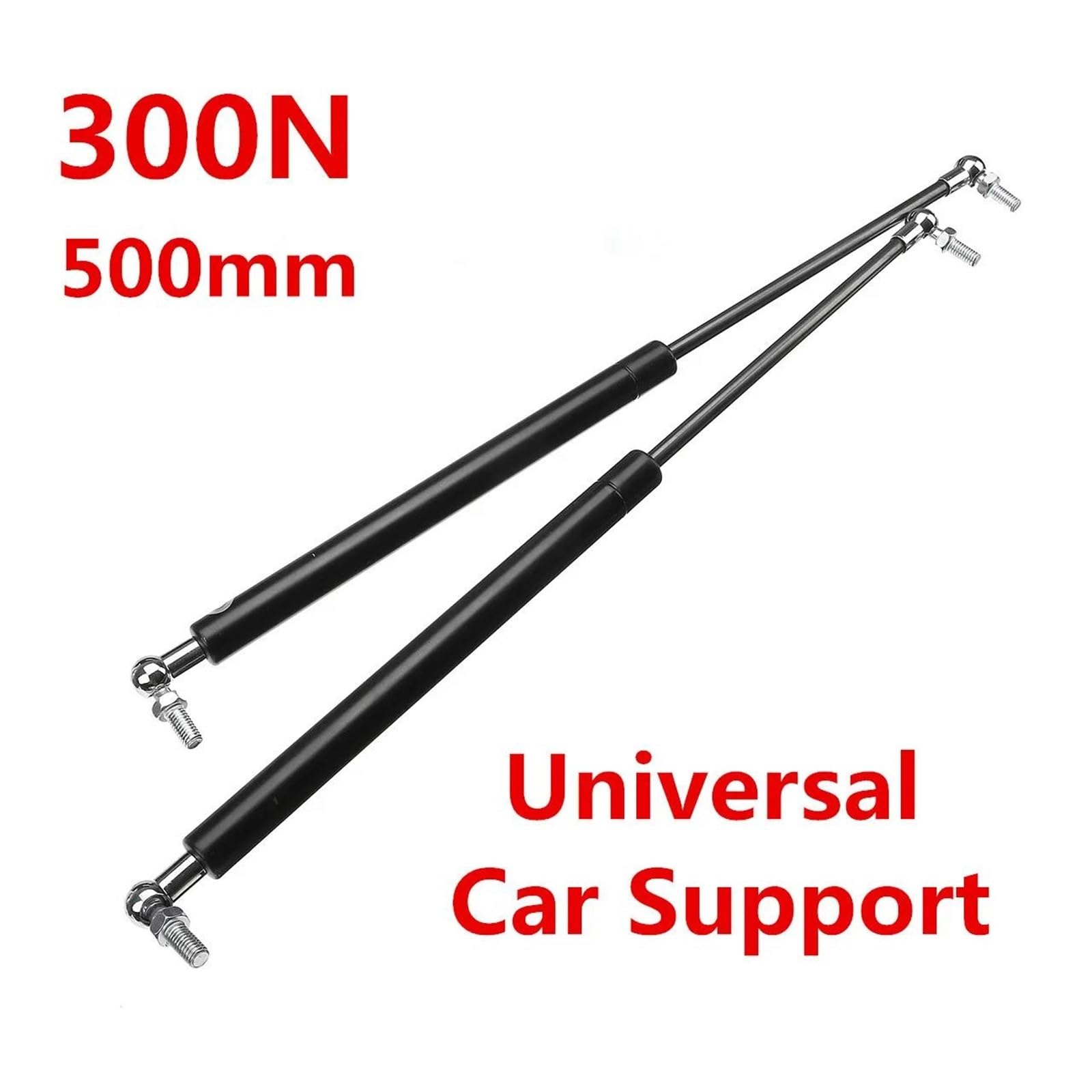 Vérins À Gaz Voiture Amortisseurs Capot Ressort Supports Levage 500mm 300N