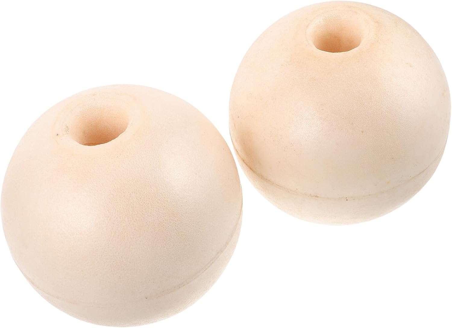 WOONEKY 2pcs Fishing Net Float Buoy Marine Marker Buoy 15mm Diameter White Foam Ball Floats for Deep Water Angling and Net Accessories