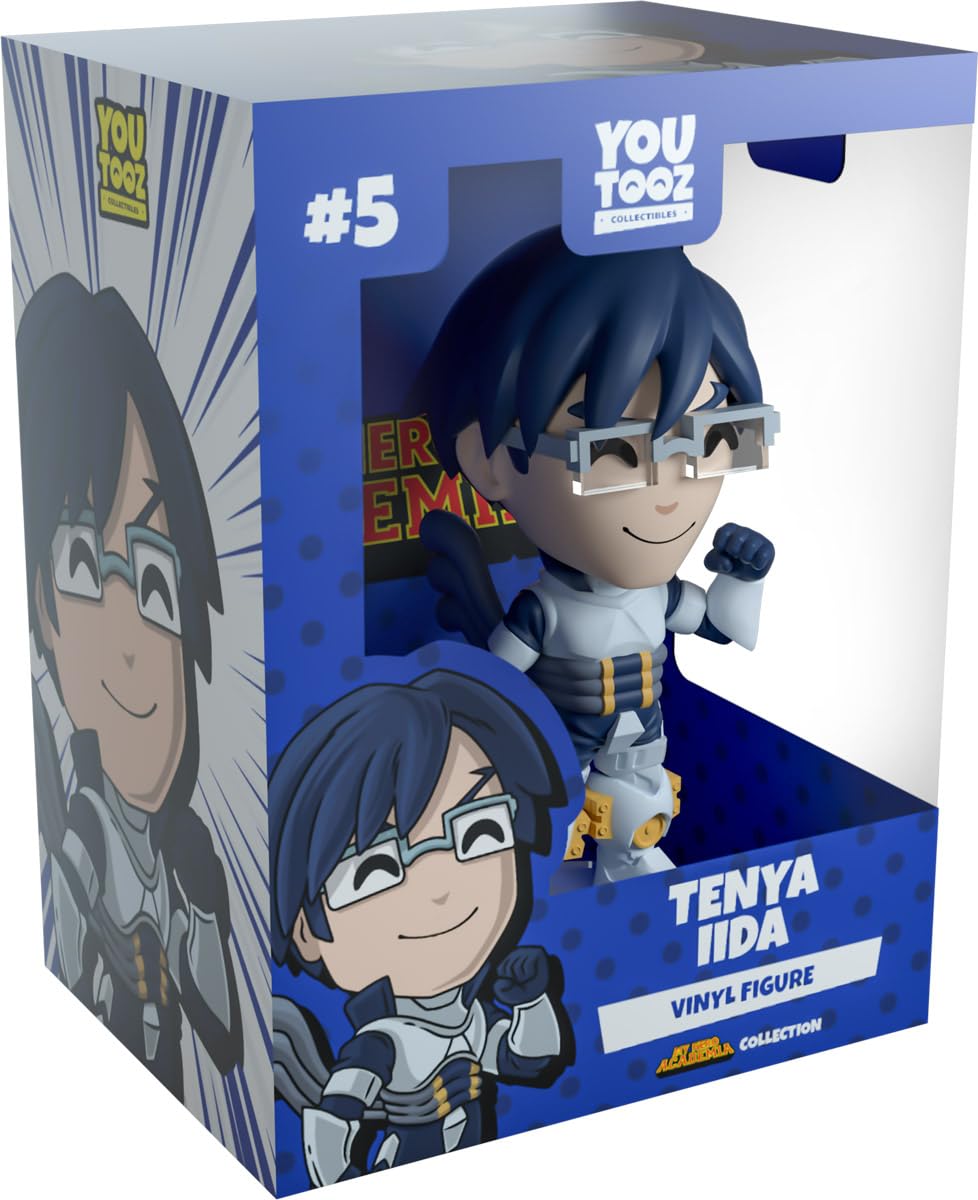 Youtooz My Hero Academia Tenya Iida 4.9" Vinyl Figure, Collectible Tenya Iida