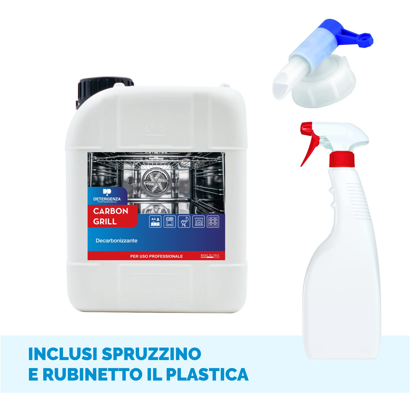 DECARBONIZZANTE Carbon Grill - pz. 1 da 5 L