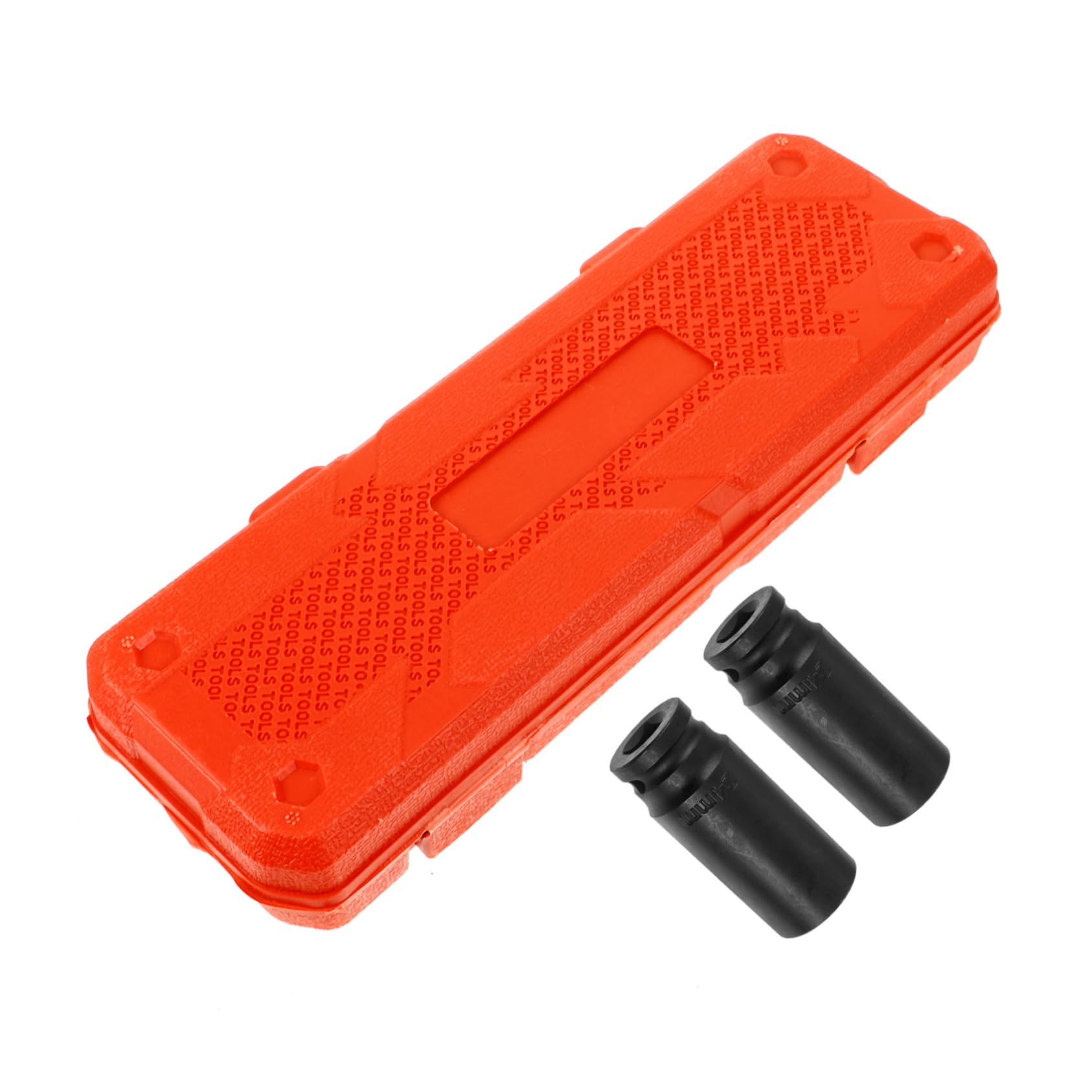 Set di Bussole Allungate a Percussione 1/2 Pollice 10 Pezzi Metriche | Acciaio al Carbonio Alto, Valigetta Inclusa, Misure 8-21mm, per Riparazioni Auto e Lavori Meccanici