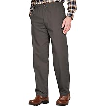 Chums Men's Fleece-Lined Elasticated Waist Thermal Trousers