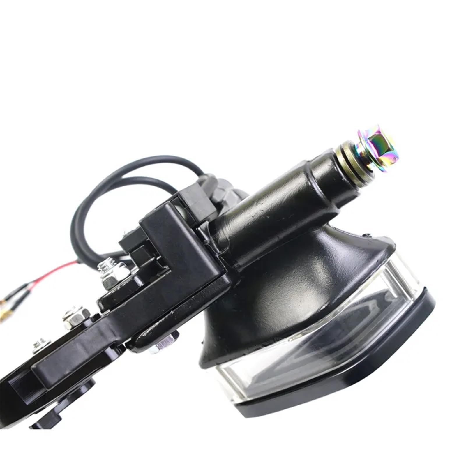 dźwignia sprzęgła Pasuje do Yamaha dźwigni hamulca Kawasaki Regulowany uchwyt Hydrauliczne sprzęgło Pompa hamulcowa Cylinder główny Wyścigi motocyklowe Uniwersalne(Gray)