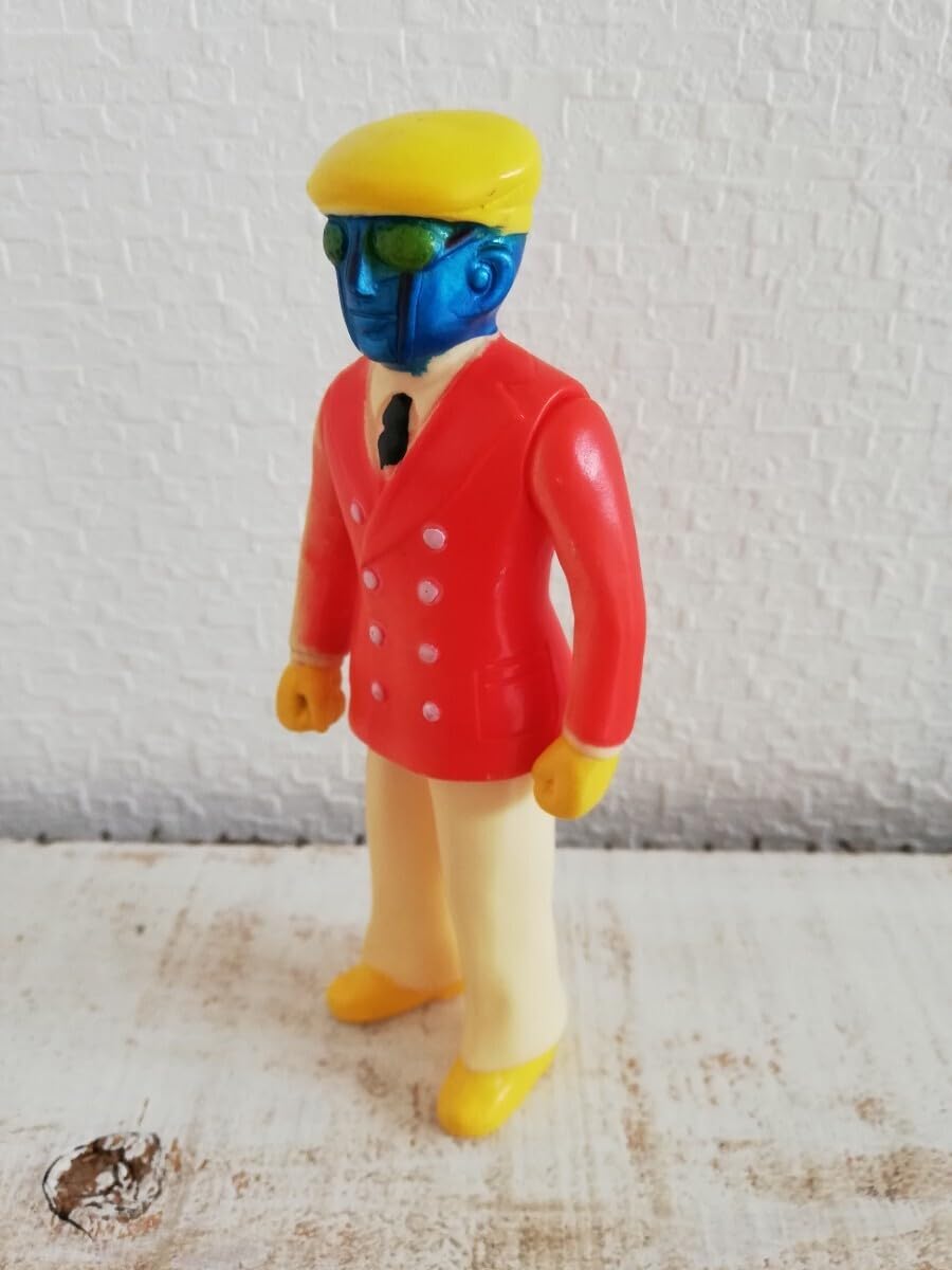 Amazon.co.jp: 無版権 ロボット刑事K 風ソフビ パチソフビ ブルマァク