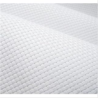 Cross Stitch Aida Cloth 28CT 22CT 18CT 16CT 14CT 11CT 9CT Embroidery / Cross Stitch Aida Cloth Fabric Canvas Aida Cloth Cross Stitch Fabric ( Cross Stitch Fabric CT number : 22CT , Size : 50x50cm )