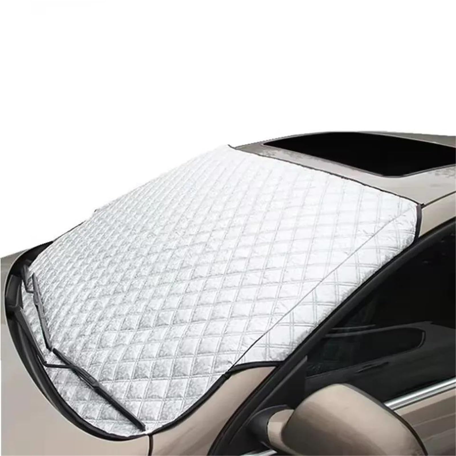 Anti-Neige Housses Pare-Brise Avant Voiture, Couverture Contre La Neige Et Le Gel, Imperméable L'extérieur, Protection Externe pour l'hiver, Protection Épaisse Durable