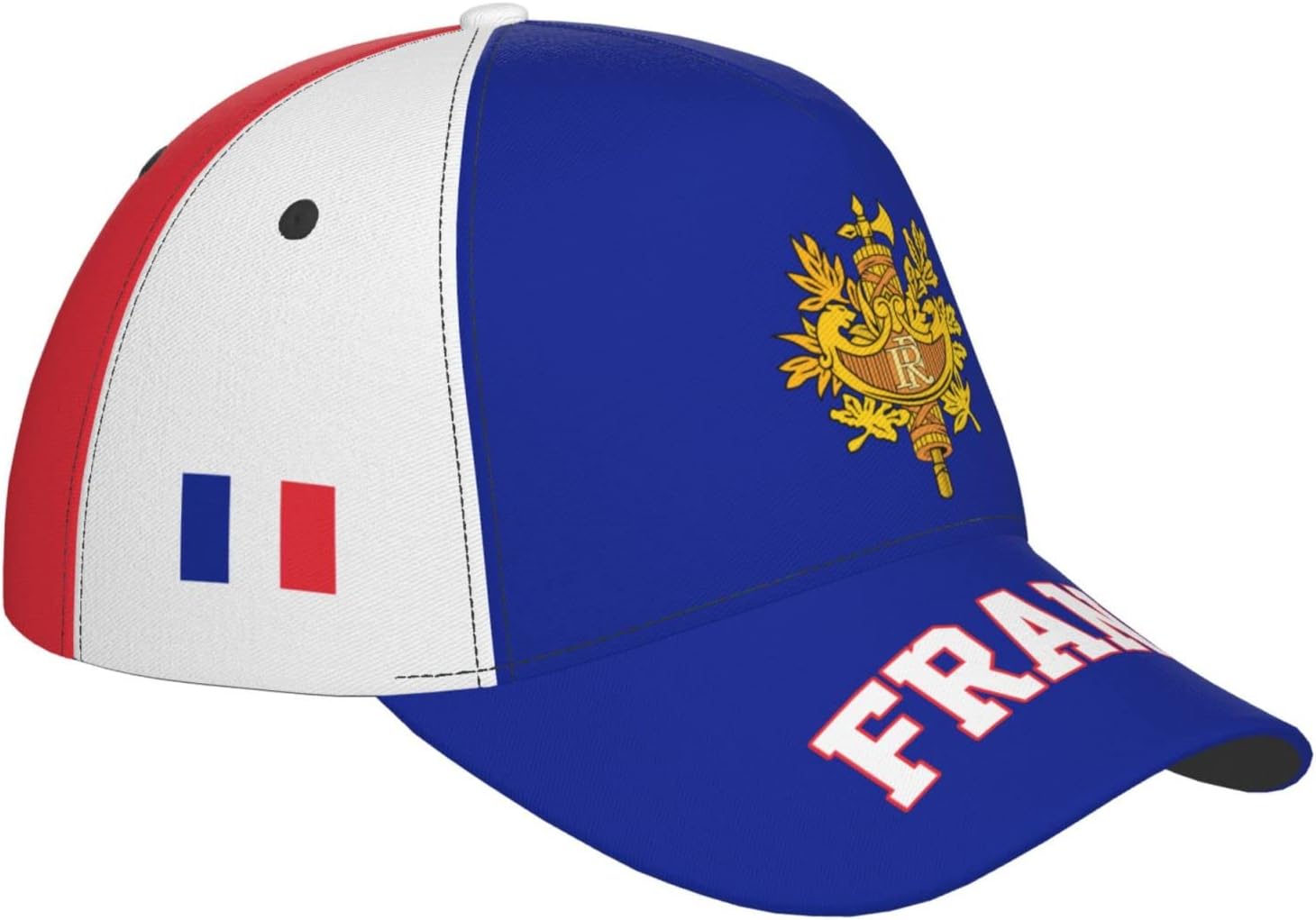 France Flag French Baseball Cap Full Print Adult Men Hat Patriotism Supporter Soccer Caps Black - Image 8
