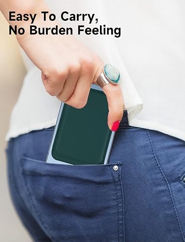 Miniatura 27 de Soporte magnético para tarjetas con MagSafe para iPhone 15 Pro Max/15 Pro/15 Plus/15 Plus, para iPhone 14 Pro Max/14 Plus/14 Pro/14, para iPhone 13