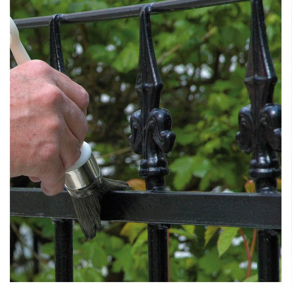 Owatrol DECO Vernice Smalto protettivo, Primer antiruggine, perfetto per Ferro (anche zincato), Legno, PVC, Plastica, Tegole. Finitura Lucida (2,5 Lt, Grigio RAL 7040)