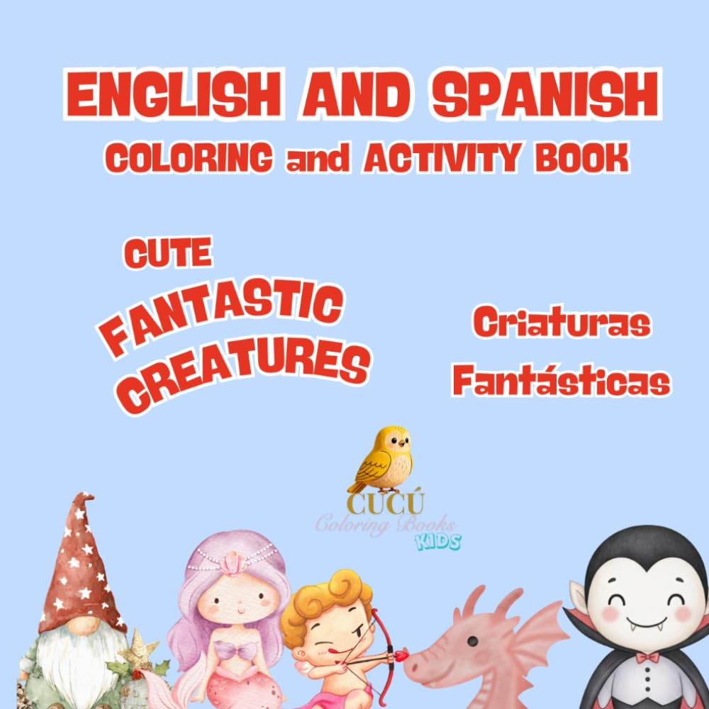 Fantastic Creatures Coloring & Activity Book for Kids