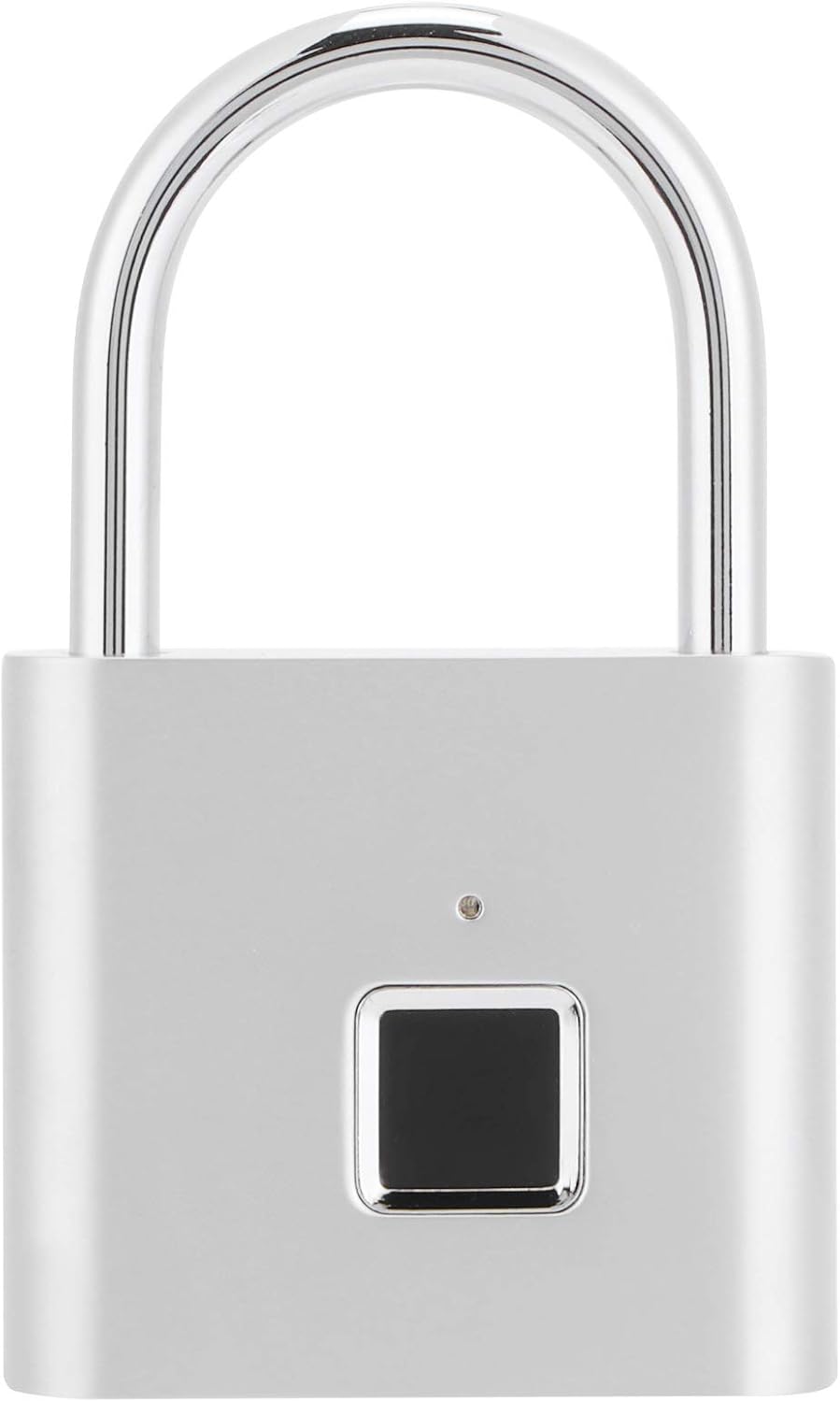 Oniissy Fingerabdruck Vorhängeschloss - USB Aufladbar, 20 Finger Speicherbar