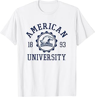 American University Eagles Stamp Logo T-Shirt