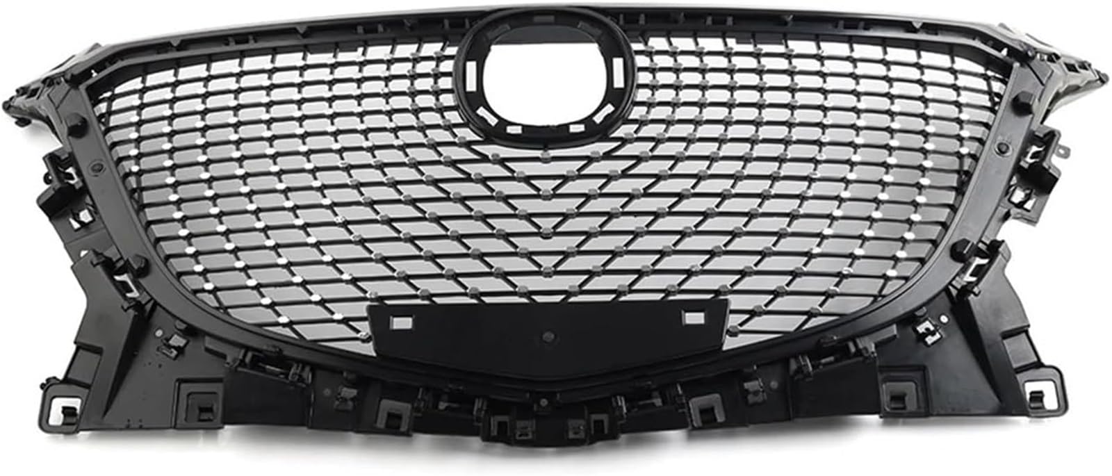 Rejilla de malla central para parachoques de Mazda 3 Axela 2014 a 2016 7