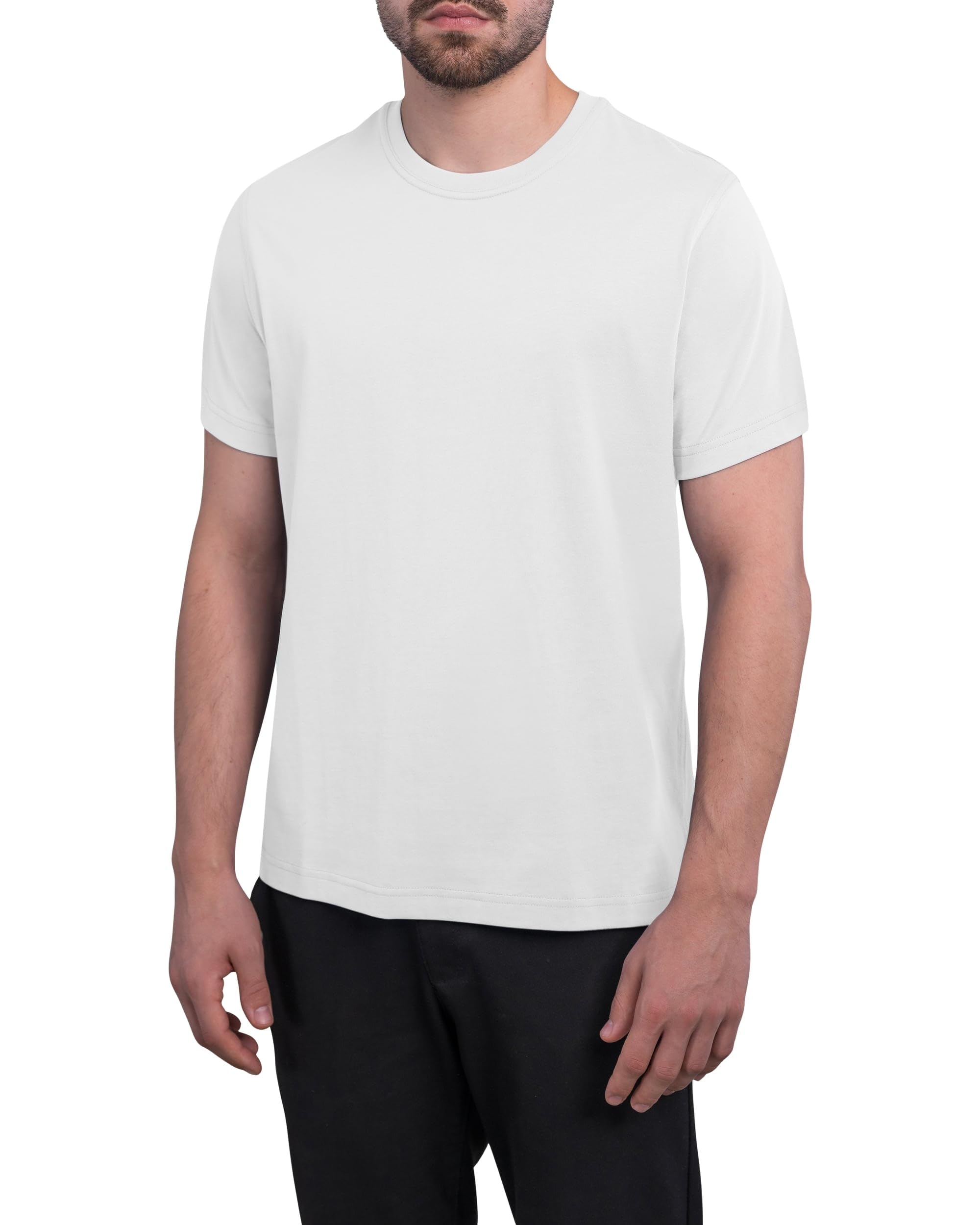 HRM - T-shirt Homme 100% Coton Bio - Col Rond - Certifié GOTS - 6