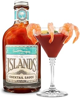 The Flavors of Ernest Hemingway The Islands Cocktail Sauce Small Batch All Natural Ingredients Gluten Free No HFCS Spicy Marinade 12.7 Oz (Pack of 1)